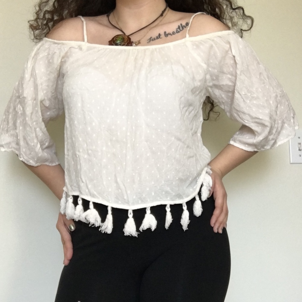 AEO off the shoulder top